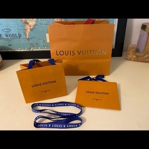 3 Louis Vuitton Shopping Bags